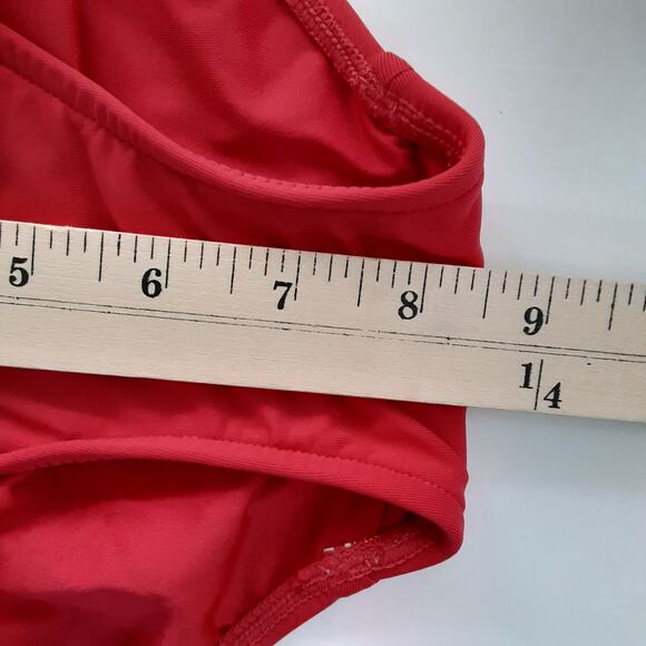 Seafolly Australia Riviera Stripe High Neck Bikini Set Womens 10 Nautical Summer - Picture 9 of 9